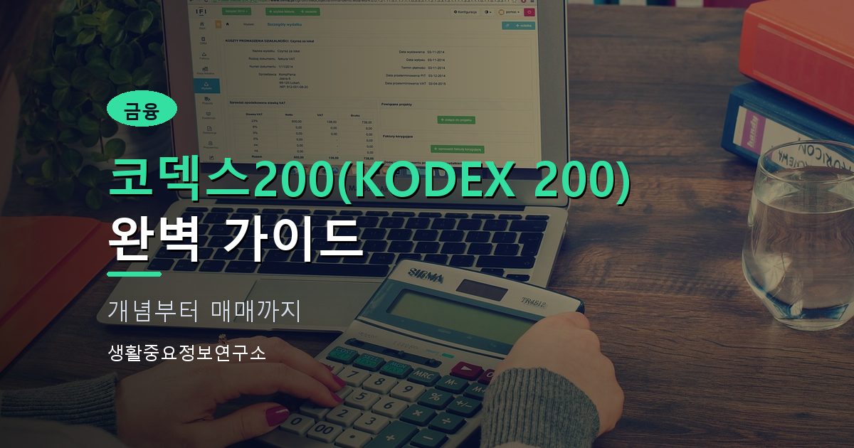 코덱스200 ETF 투자 전 필수 체크